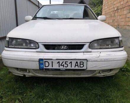 Білий Хендай Соната, об'ємом двигуна 2 л та пробігом 200 тис. км за 1199 $, фото 1 на Automoto.ua