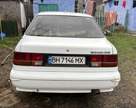 Білий Хендай Соната, об'ємом двигуна 2 л та пробігом 237 тис. км за 1000 $, фото 5 на Automoto.ua