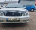 Белый Хендай Соната, объемом двигателя 2 л и пробегом 299 тыс. км за 3800 $, фото 1 на Automoto.ua