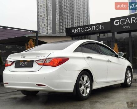 Белый Хендай Соната, объемом двигателя 2.4 л и пробегом 163 тыс. км за 9999 $, фото 3 на Automoto.ua