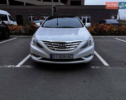 Белый Хендай Соната, объемом двигателя 2.4 л и пробегом 224 тыс. км за 9900 $, фото 4 на Automoto.ua