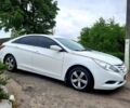 Белый Хендай Соната, объемом двигателя 2.4 л и пробегом 160 тыс. км за 8000 $, фото 3 на Automoto.ua