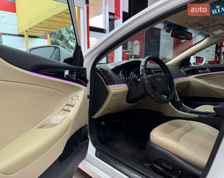 Белый Хендай Соната, объемом двигателя 2.4 л и пробегом 140 тыс. км за 9500 $, фото 6 на Automoto.ua