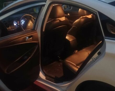 Белый Хендай Соната, объемом двигателя 2 л и пробегом 3 тыс. км за 8500 $, фото 4 на Automoto.ua