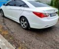 Белый Хендай Соната, объемом двигателя 2.4 л и пробегом 160 тыс. км за 8000 $, фото 1 на Automoto.ua