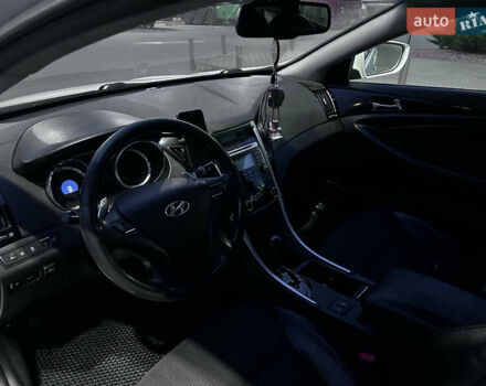 Белый Хендай Соната, объемом двигателя 2.36 л и пробегом 349 тыс. км за 7400 $, фото 13 на Automoto.ua