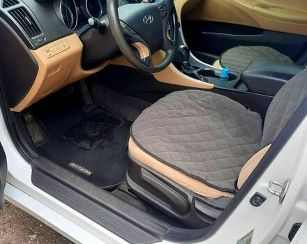 Белый Хендай Соната, объемом двигателя 2.4 л и пробегом 160 тыс. км за 8000 $, фото 7 на Automoto.ua