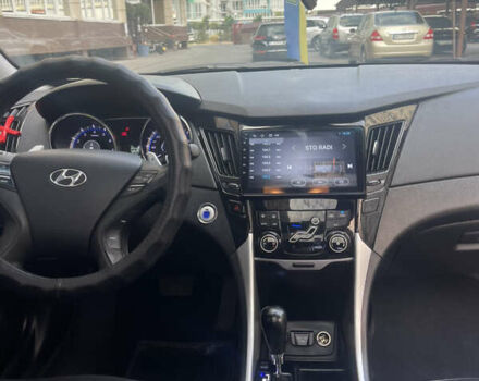 Білий Хендай Соната, об'ємом двигуна 2.36 л та пробігом 210 тис. км за 9300 $, фото 23 на Automoto.ua