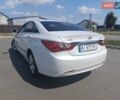 Белый Хендай Соната, объемом двигателя 2.4 л и пробегом 216 тыс. км за 9000 $, фото 1 на Automoto.ua
