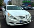 Белый Хендай Соната, объемом двигателя 2.4 л и пробегом 180 тыс. км за 8000 $, фото 1 на Automoto.ua