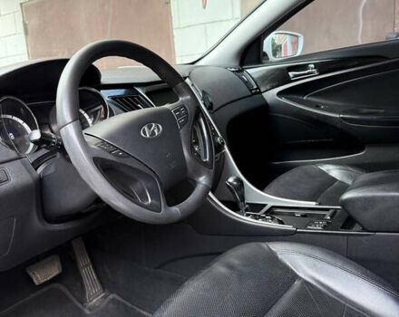 Белый Хендай Соната, объемом двигателя 2.4 л и пробегом 224 тыс. км за 9300 $, фото 12 на Automoto.ua