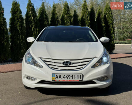 Білий Хендай Соната, об'ємом двигуна 2 л та пробігом 81 тис. км за 8490 $, фото 1 на Automoto.ua