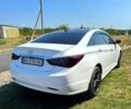 Белый Хендай Соната, объемом двигателя 2 л и пробегом 192 тыс. км за 9500 $, фото 1 на Automoto.ua