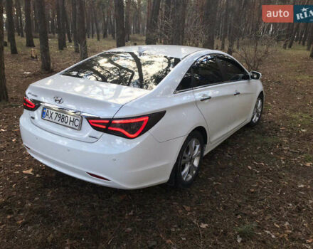 Белый Хендай Соната, объемом двигателя 2.36 л и пробегом 288 тыс. км за 7200 $, фото 9 на Automoto.ua