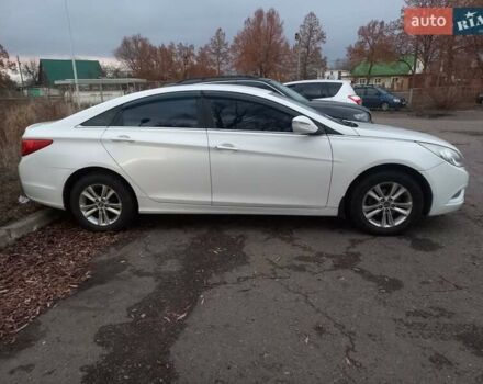 Белый Хендай Соната, объемом двигателя 2 л и пробегом 197 тыс. км за 7500 $, фото 3 на Automoto.ua