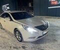 Белый Хендай Соната, объемом двигателя 2 л и пробегом 249 тыс. км за 7600 $, фото 1 на Automoto.ua