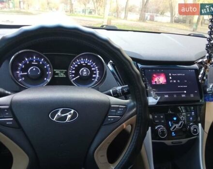 Белый Хендай Соната, объемом двигателя 2.4 л и пробегом 218 тыс. км за 6800 $, фото 7 на Automoto.ua