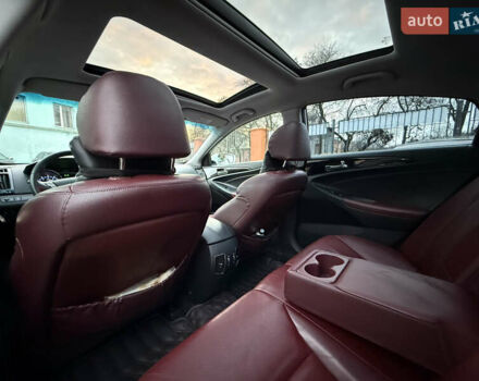 Белый Хендай Соната, объемом двигателя 2.36 л и пробегом 230 тыс. км за 9850 $, фото 22 на Automoto.ua