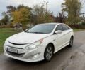 Белый Хендай Соната, объемом двигателя 2.4 л и пробегом 254 тыс. км за 6400 $, фото 1 на Automoto.ua