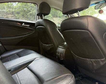 Белый Хендай Соната, объемом двигателя 2.4 л и пробегом 224 тыс. км за 9300 $, фото 9 на Automoto.ua