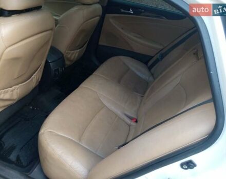 Белый Хендай Соната, объемом двигателя 2.4 л и пробегом 218 тыс. км за 6800 $, фото 15 на Automoto.ua