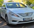 Белый Хендай Соната, объемом двигателя 2.36 л и пробегом 75 тыс. км за 7700 $, фото 1 на Automoto.ua