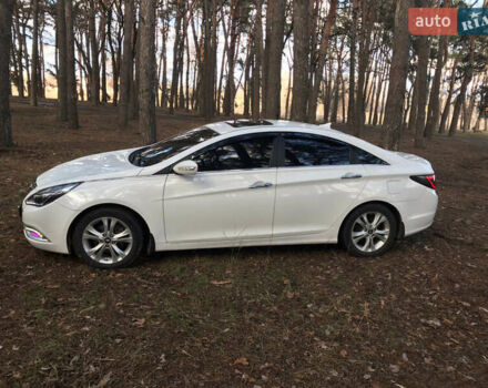 Белый Хендай Соната, объемом двигателя 2.36 л и пробегом 288 тыс. км за 7200 $, фото 8 на Automoto.ua