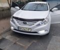 Белый Хендай Соната, объемом двигателя 2 л и пробегом 255 тыс. км за 7800 $, фото 1 на Automoto.ua