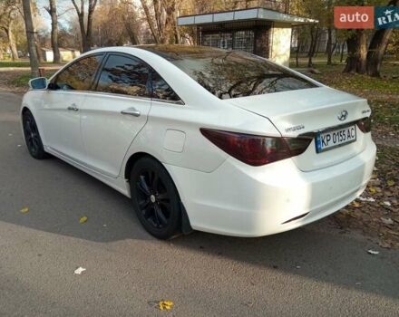 Белый Хендай Соната, объемом двигателя 2.4 л и пробегом 218 тыс. км за 6800 $, фото 5 на Automoto.ua