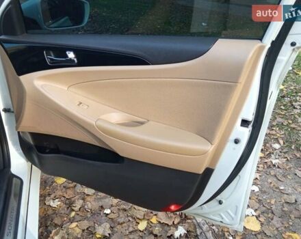 Белый Хендай Соната, объемом двигателя 2.4 л и пробегом 218 тыс. км за 6800 $, фото 17 на Automoto.ua