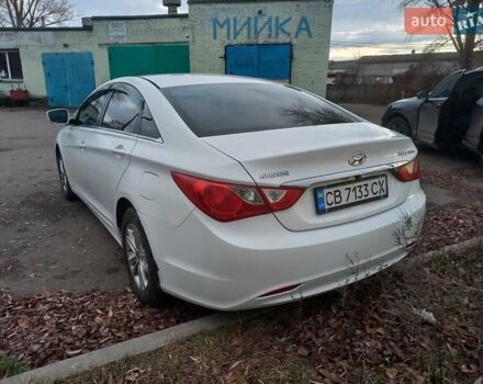 Белый Хендай Соната, объемом двигателя 2 л и пробегом 197 тыс. км за 7500 $, фото 5 на Automoto.ua