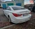 Белый Хендай Соната, объемом двигателя 2 л и пробегом 197 тыс. км за 7500 $, фото 5 на Automoto.ua