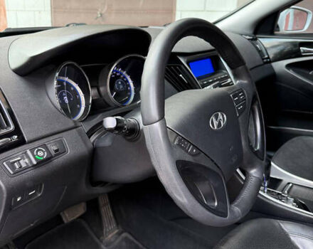 Белый Хендай Соната, объемом двигателя 2.4 л и пробегом 224 тыс. км за 9300 $, фото 16 на Automoto.ua