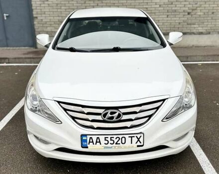 Белый Хендай Соната, объемом двигателя 2 л и пробегом 160 тыс. км за 7500 $, фото 9 на Automoto.ua