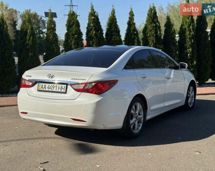 Білий Хендай Соната, об'ємом двигуна 2 л та пробігом 81 тис. км за 8490 $, фото 3 на Automoto.ua