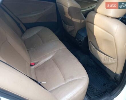 Белый Хендай Соната, объемом двигателя 2.4 л и пробегом 218 тыс. км за 6800 $, фото 18 на Automoto.ua