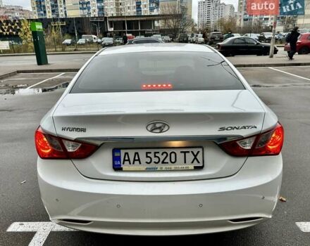 Белый Хендай Соната, объемом двигателя 2 л и пробегом 160 тыс. км за 7500 $, фото 5 на Automoto.ua