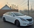 Белый Хендай Соната, объемом двигателя 2.36 л и пробегом 226 тыс. км за 8000 $, фото 1 на Automoto.ua
