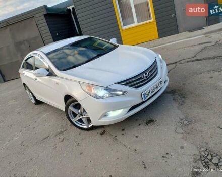 Белый Хендай Соната, объемом двигателя 2 л и пробегом 202 тыс. км за 8400 $, фото 8 на Automoto.ua