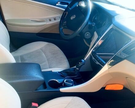 Белый Хендай Соната, объемом двигателя 2.4 л и пробегом 160 тыс. км за 9700 $, фото 4 на Automoto.ua