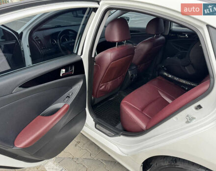 Белый Хендай Соната, объемом двигателя 2.36 л и пробегом 98 тыс. км за 12200 $, фото 17 на Automoto.ua