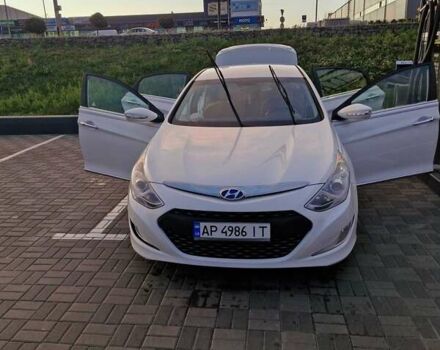 Белый Хендай Соната, объемом двигателя 2.4 л и пробегом 180 тыс. км за 8200 $, фото 5 на Automoto.ua