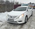 Білий Хендай Соната, об'ємом двигуна 2.4 л та пробігом 200 тис. км за 8700 $, фото 1 на Automoto.ua