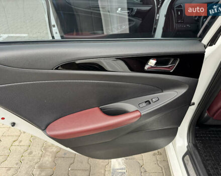 Белый Хендай Соната, объемом двигателя 2.36 л и пробегом 98 тыс. км за 12200 $, фото 21 на Automoto.ua