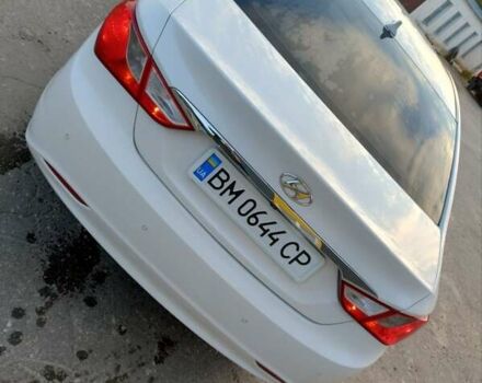 Белый Хендай Соната, объемом двигателя 2 л и пробегом 202 тыс. км за 8400 $, фото 7 на Automoto.ua