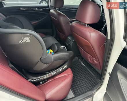 Белый Хендай Соната, объемом двигателя 2.36 л и пробегом 98 тыс. км за 12200 $, фото 19 на Automoto.ua