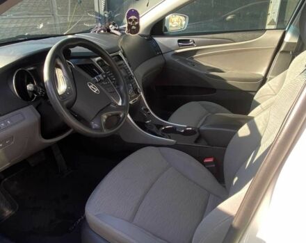 Белый Хендай Соната, объемом двигателя 2.4 л и пробегом 180 тыс. км за 8200 $, фото 4 на Automoto.ua