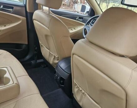 Белый Хендай Соната, объемом двигателя 2.4 л и пробегом 230 тыс. км за 10700 $, фото 7 на Automoto.ua