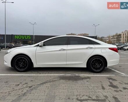 Белый Хендай Соната, объемом двигателя 2.36 л и пробегом 97 тыс. км за 13200 $, фото 6 на Automoto.ua