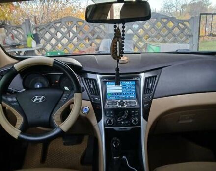 Белый Хендай Соната, объемом двигателя 2 л и пробегом 170 тыс. км за 9000 $, фото 6 на Automoto.ua